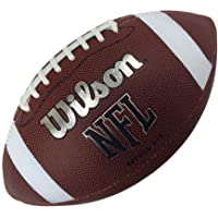 Wilson WTF1858XB Pelota de fútbol Americano NFL Bulk Cuero Compuesto para Juego recreativo- Unisex-Adult